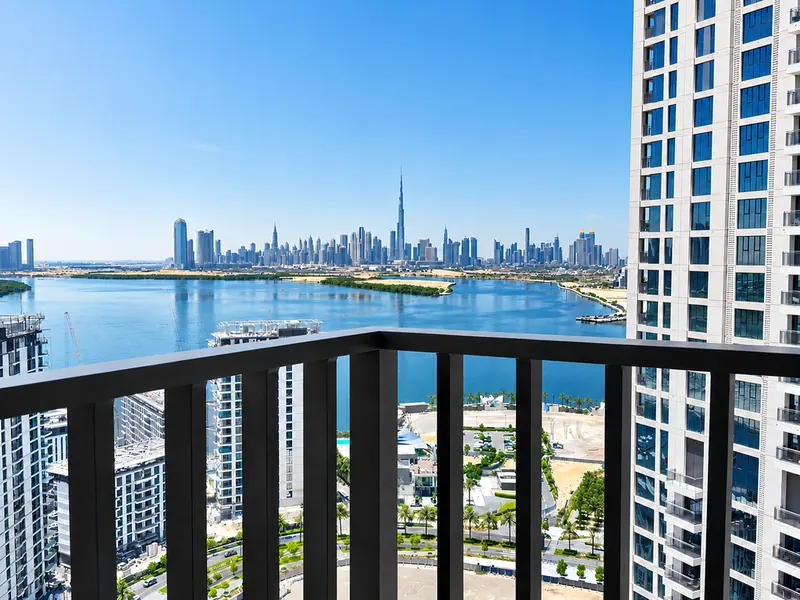 1-bedroom apartment for rent with Creek and skyline view, Creek Palace