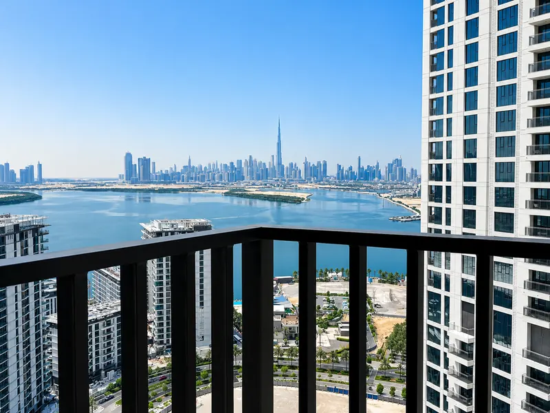 1-bedroom apartment for rent with Creek and skyline view, Creek Palace